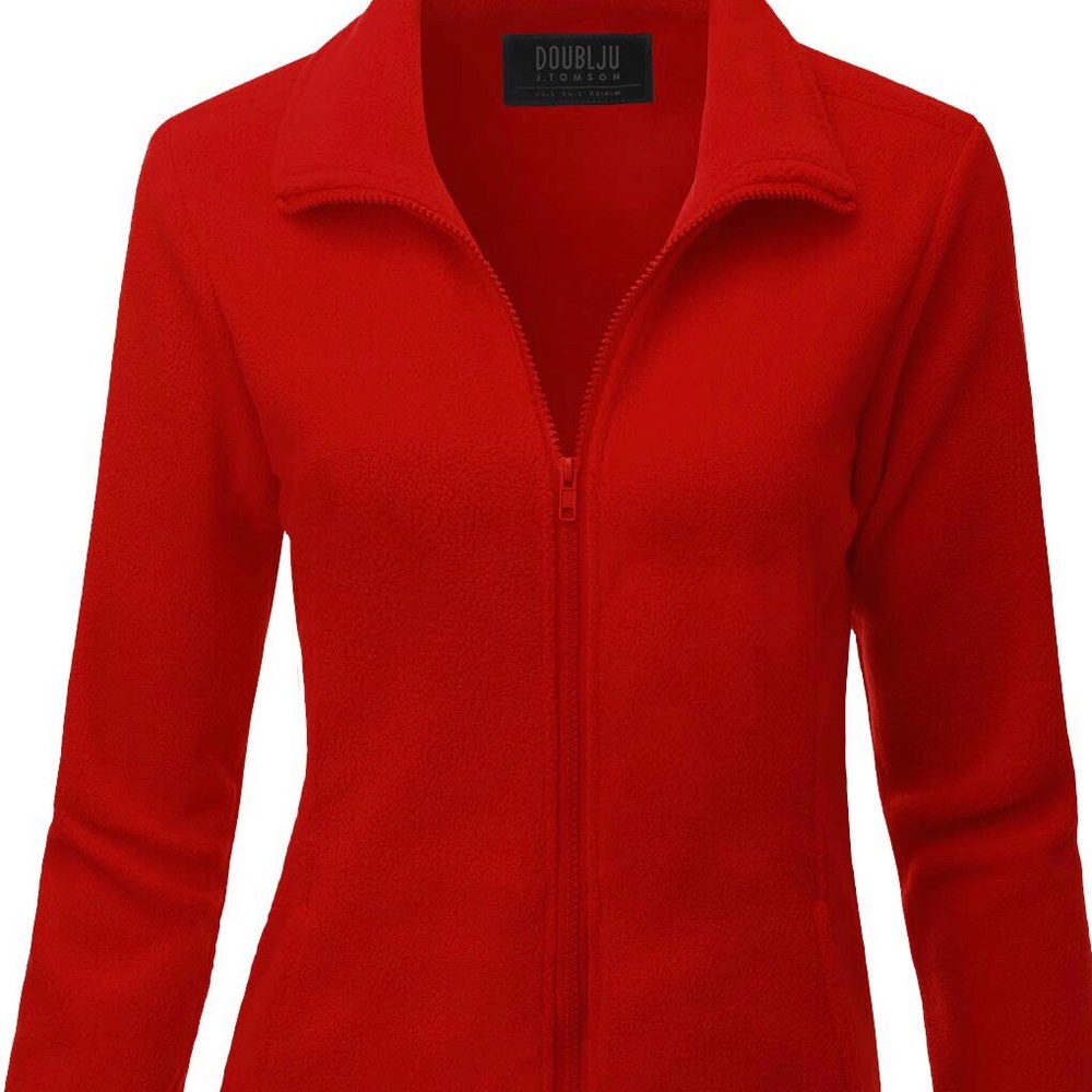 Women’s Red Fleece Jacket
